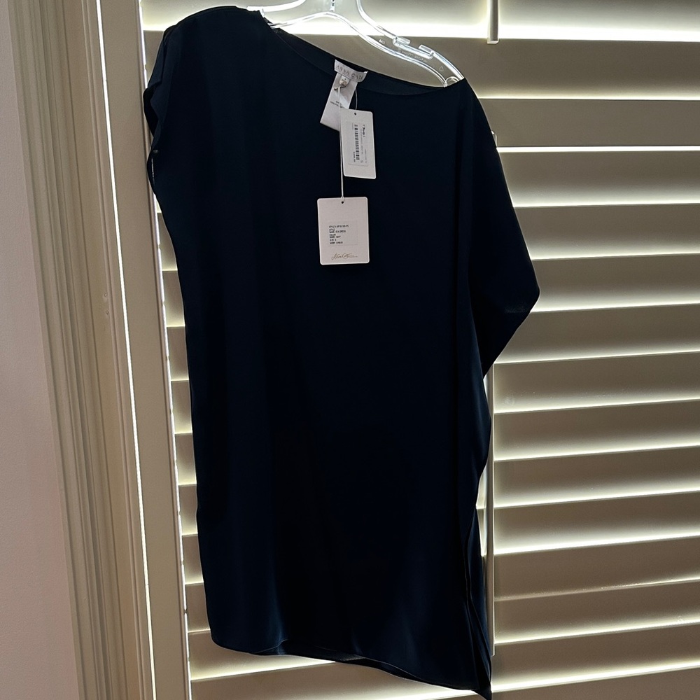 Elegant Navy Dress by Anna Cate